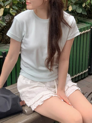 Basic short-sleeved T-shirt
