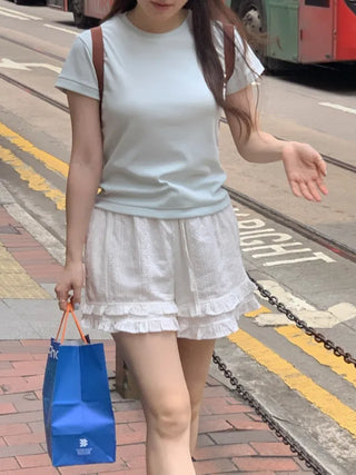 Basic short-sleeved T-shirt
