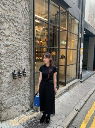 Basic short-sleeved T-shirt