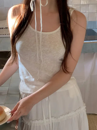 [5 colors] Clean Layered Sleeveless