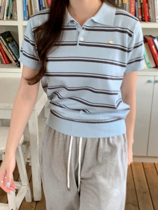 Striped knit_short/long version