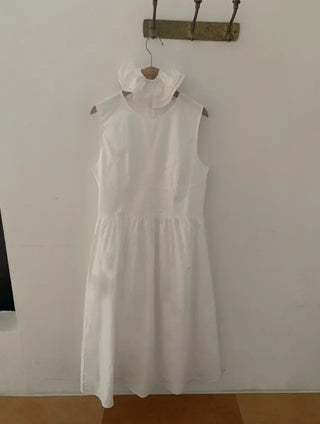 [Scrunchie Set] Shirred Long Camisole Dress