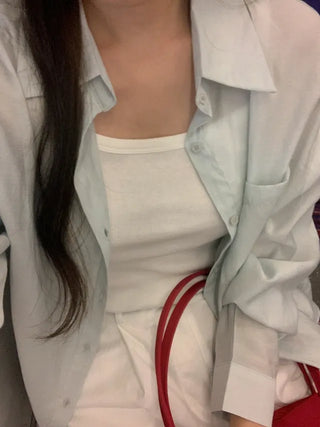 Loose-fit summer shirt