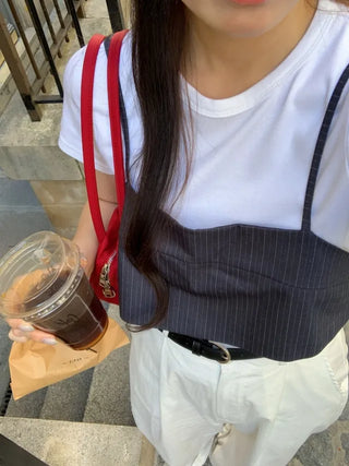 [5 colors] Round inner modal short-sleeved T-shirt