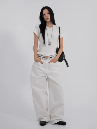 Nia Peach Modal All-Day Half T-Shirt