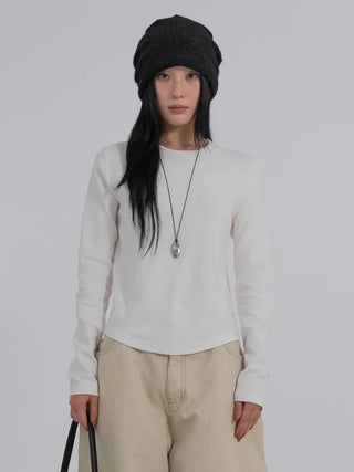Mia Standard Round Long Sleeve T-shirt