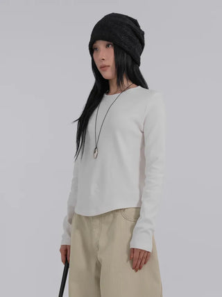 Mia Standard Round Long Sleeve T-shirt