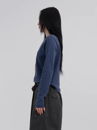 Mia Standard Round Long Sleeve T-shirt