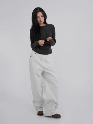 Mia Standard Round Long Sleeve T-shirt