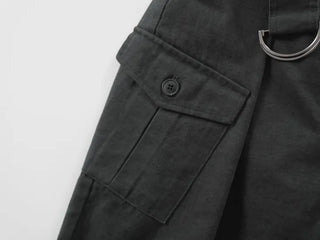 Rio Belted Wide Half Pants