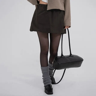 Air Winter Puffer Balloon Skirt