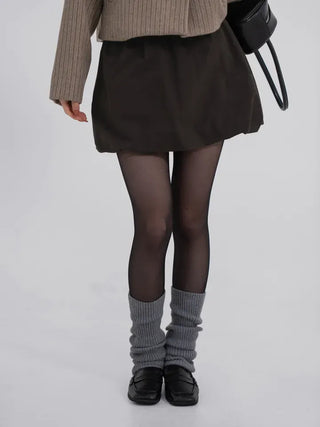 Air Winter Puffer Balloon Skirt
