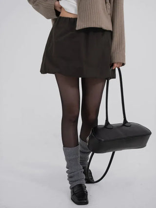 Air Winter Puffer Balloon Skirt