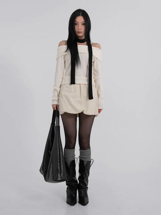 Air Winter Puffer Balloon Skirt