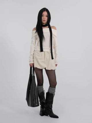 Air Winter Puffer Balloon Skirt