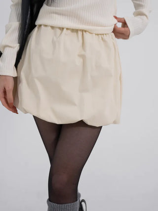 Air Winter Puffer Balloon Skirt
