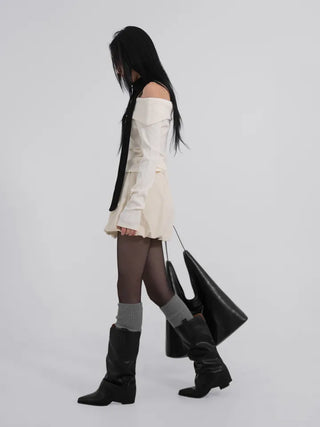 Air Winter Puffer Balloon Skirt