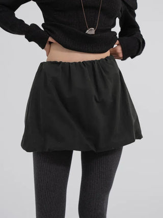 Air Winter Puffer Balloon Skirt