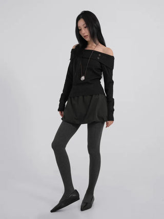 Air Winter Puffer Balloon Skirt