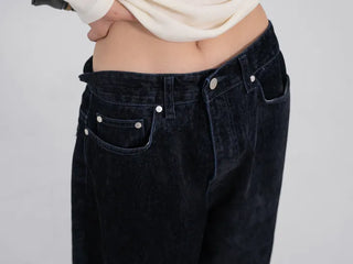 Mare Vintage Cracked Washed Velvet Pants