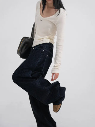 Mare Vintage Cracked Washed Velvet Pants
