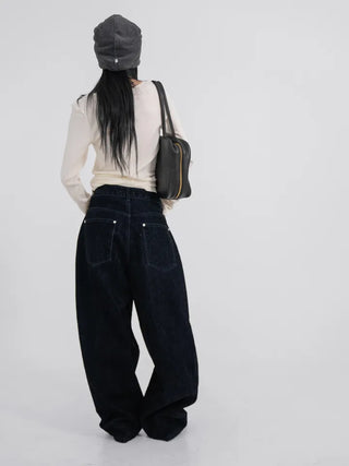 Mare Vintage Cracked Washed Velvet Pants