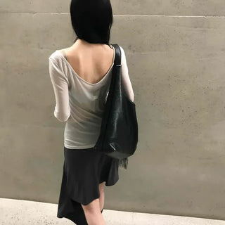 way See-through Mute T-shirt