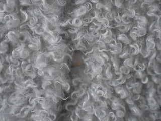Ano Fluffy Round Buttonless Fur Jacket
