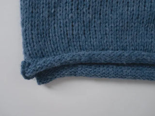 Lor Soft Loose Fit Knit Off-Sweat Sweater