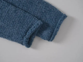 Lor Soft Loose Fit Knit Off-Sweat Sweater