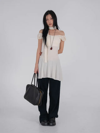 Dia Western Corduroy Low Wide Pants