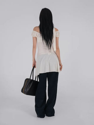 Dia Western Corduroy Low Wide Pants