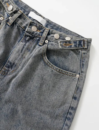 Neko Cut Bermuda Denim Half Pants