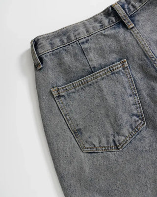 Neko Cut Bermuda Denim Half Pants