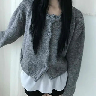 Sugar Knit Cozy Crop Cardigan