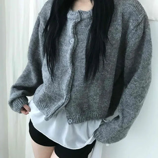 Sugar Knit Cozy Crop Cardigan