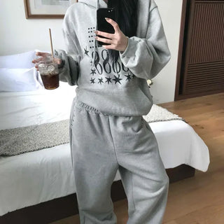 Eyelet Punching Wide Training Pants