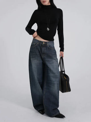 Raven Yellow Point Wide Vintage Jeans
