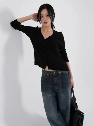 Raven Yellow Point Wide Vintage Jeans