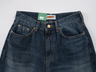 Raven Yellow Point Wide Vintage Jeans