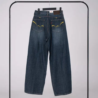 Raven Yellow Point Wide Vintage Jeans