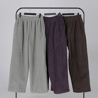 Nor Cut-out Wide Fit Fleece Long Pants
