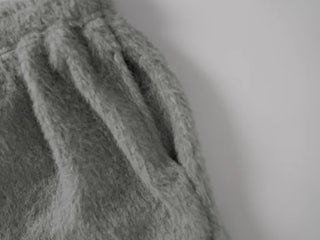Nor Cut-out Wide Fit Fleece Long Pants