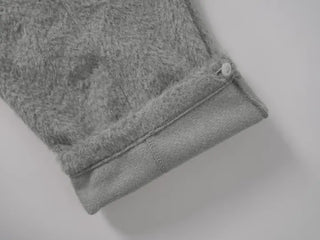 Nor Cut-out Wide Fit Fleece Long Pants