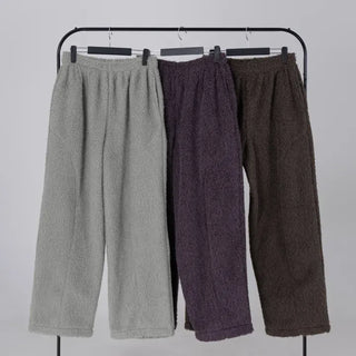Nor Cut-out Wide Fit Fleece Long Pants