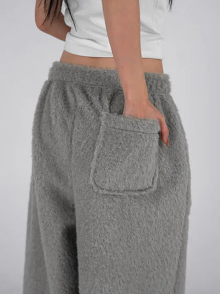 Nor Cut-out Wide Fit Fleece Long Pants