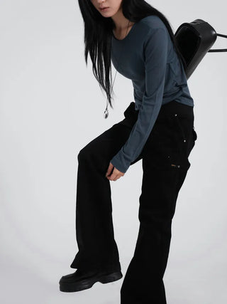 Kobi Loose Fit Bootcut Denim
