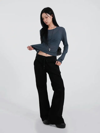 Kobi Loose Fit Bootcut Denim