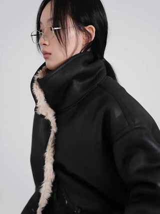 Lauren High Quality Reversible Shearling Jacket