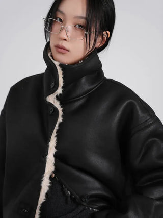 Lauren High Quality Reversible Shearling Jacket